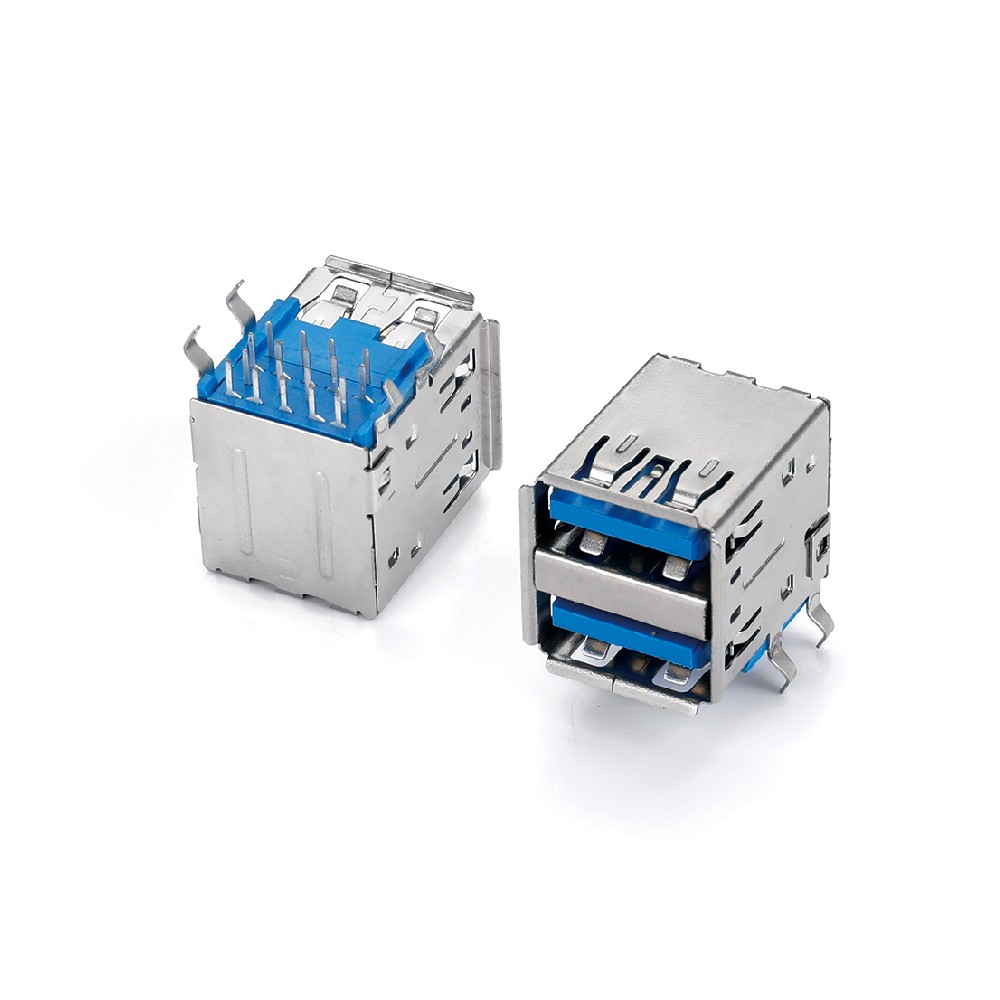 USB 3.0/3.1 90度 双层DIP